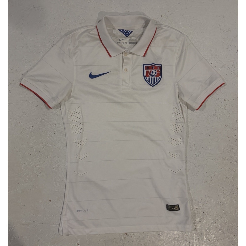 Nike 2014 USA WORLD CUP PLAYER ISSUE USMNT JERSEY Mens Small 578656-105